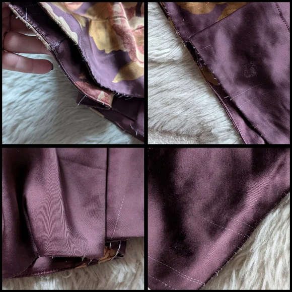 Free People Botanical Maxi Dress in Wine Combo - Picture 6 of 16